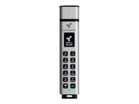 Datalocker Sentry K350 - Usb Flash-Enhet - Krypterat - 128 Gb - Usb 3.2 Gen 1 - Fips 140-2 Level 3 - Taa-Kompatibel