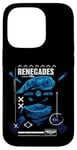 Coque pour iPhone 14 Pro Sniper Elite Renegades Faction Multijoueur Logo Bleu