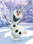 Disney Frozen Fleece Throw Blanket 130 x 170 cm LARGE - Olaf the Snowman