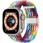 Flettet klokkerem Apple Watch Ultra (49mm) - Pride Edition