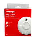 #Smoke Alarm FireAngel SW1-R Optical Smoke Sensor 9V Battery-White FREE POSTAGE