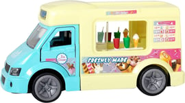 Toy Ice Cream Van Walls Light Sound Truck Toy Icecream Pastic Kids Play