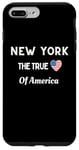 iPhone 7 Plus/8 Plus Patriotic Love New York USA The True Heart Of America Case