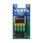 Varta USB Quattro paristolaturi 4xaa