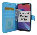 New Standcase Wallet Xiaomi Redmi 8/8A (Ljusblå)