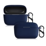 Silicone case for JBL Live 300TWS case cover for headphones Dark Blue protective