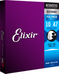 Elixir 11000 Acoustic 80/20 Bronze With Polyweb Extra Light (.010-.047)