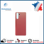 Vitre arrière (cache batterie) avec Adhésif pour Huawei P30 Pro Orange + Logo