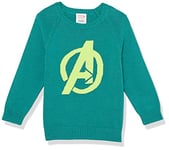 Amazon Essentials Disney | Marvel | Star Wars Pulls ras-du-cou Garçon, Avengers Logo - Boys, 8 ans