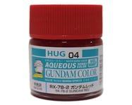 Mr. Hobby HUG04 Aqueuse Gundam Couleur RX-78-2 Semi-Brillant Rouge (10ml) Modèle