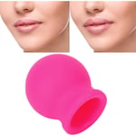 Ventouse Appareil repulpant pour les lèvres Beauté Bouche Nettoyage rapide du visage Massage Pompe à lèvres en silicone avec brosseRose Ventouse