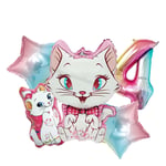 Marie Cat Pet Pink Foil Ballon DIY Festivel Toy Gifts Party Supplies 18In Star A