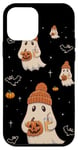 Coque pour iPhone 12 mini Coque motif fantômes mignons pour Halloween Spooky Season Cases