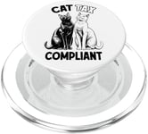 Comptable pour amoureux des chats - Conforme aux normes fiscales PopSockets PopGrip pour MagSafe