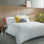 Orla Kiely Linear Stem Neptune Blue Duvet Cover Set Single