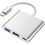 USB C-HDMI-adapter 4K HUB Typ C-adapter