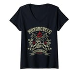 Motorcycle Born To Run V-Neck T-Shirt