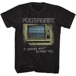 Poltergeist - It Knows What Scares You - Adult Short Sleeve T-Shirt