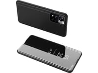 Hurtel Clear View Case Futerał Etui Z Klapką Realme 9 Pro + (9 Pro Plus) Czarny