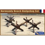 Gecko Models - Normandy Beach Hedgehog Setmaquette Normandy Beach Hedgehog Set |Gecko Models|35gm0081| 1:35 Maquette Char Promo Figurine Miniature