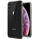 VRS Design iPhone XS Max Crystal Bumper - Metall Svart