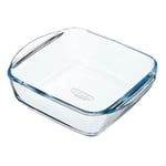 PYREX PREPWARE - Plat carré en verre 20 x 17 cm -1 l