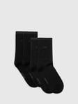 Calvin Klein Ankle Socks, Pack of 4, Black