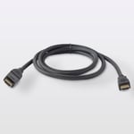 Câble HDMI Mâle / Mâle coudé 4K noir Blyss Or, 1.5 m