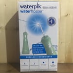 Waterpik Water Flosser Cordless Plus WP-498UK Mint Green USB Ultra Quiet