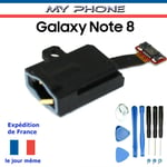 Prise Audio Jack Galaxy Note 8 Nappe Flex Prise Casque Sm-N950f + Kit 8 Outils