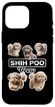 Coque pour iPhone 16 Pro Max L'équipage de Shih Poo