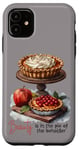 Coque pour iPhone 11 Harvest Beauty is in the Pie of the Beholder Cute Fall Humour