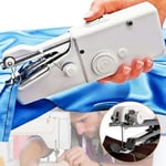 smzzz HOME GARDEN Mini Portable Sewing Machine Handheld Electric Stitch Household Tool for Kids Clothing Fabric Home Travel Use Best Gift for Kids