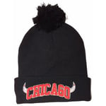 Bonnet Bling  Bonnet homme Chicago Bulls Noir -