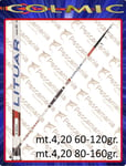 Canne Colmic LITUAR surf mt.4,20 80-160gr surf casting telescopic