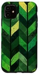 Coque pour iPhone 11 Motif vert forêt || Vert forêt