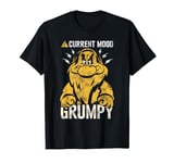 Disney Snow White Dwarf Grumpy Current Mood Grumpy T-Shirt