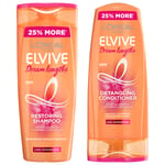 L'Oréal Paris Elvive Dream Lengths Shampoo and Conditioner Set