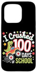 iPhone 15 Pro 100 Days of School Monster Truck 100th Day of School T-Rex Case