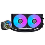 Lian Li Galahad II Trinity AIO 240mm Performance ARGB CPU Water Cooler - Black