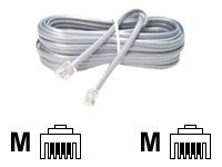 Microconnect Modular - Telefonkabel - Rj-11 (Han) Till Rj-11 (Han) - 2 M