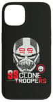 Coque pour iPhone 13 Star Wars The Bad Batch Clone Troopers Wrecker Logo