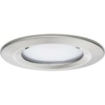 Spot LED encastrable pour salle de bains Paulmann 93873 N/A 6 W Coin Slim fer (brossé) jeu de 3 S279721