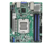 ASRock AM5D4ID-2T/BCM, 1xSKT AM5, AMD Ryzen 7000, X300, 4xDIMM, 1xM.2, 2x10GbE, IPMI