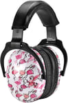 030 Casque Anti Bruit Enfant Facilement Réglable Pliable, Protection Auditive confortable avec Sac de Transport, SNR 25 dB pour l`Autisme, TDAH, Feux d`Artifice, Concert, Flamant