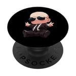 Cadeau d'anniversaire pour bébé, garçon, fille, tout-petit Like A Boss Kids PopSockets PopGrip Adhésif