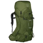 Osprey Europe Aether 55 Men's Backpacking Pack Garlic Mustard Green - L/XL