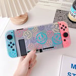 Rose - Coque De Protection Pour Manette Nintendo Switch, Avec Dessin Animé, Naruto, Une Pièce, Gundam Split