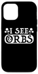 Coque pour iPhone 12/12 Pro Ghost Hunter | Paranormal Investigator Spirit Hunt UAPs Orbs