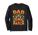 DAD Of The PATCH Halloween Pumpkin Long Sleeve T-Shirt